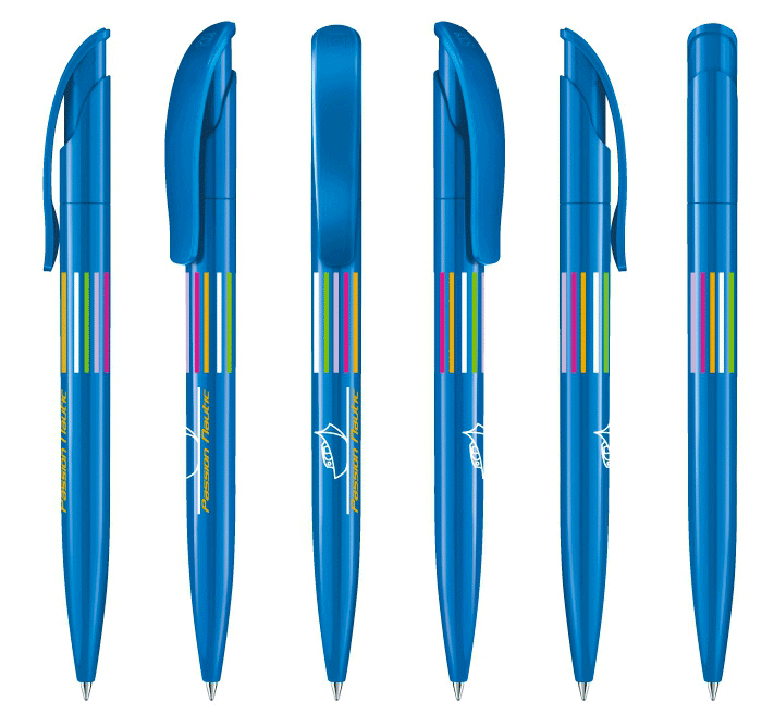 sérigraphie UV 360 ° pour les stylos Senator